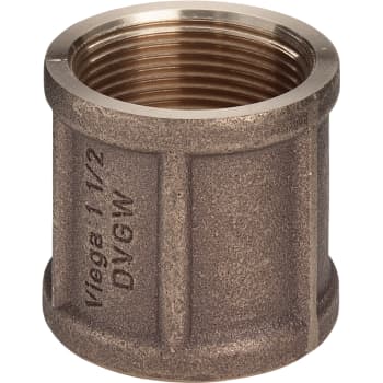 2.1/2" Rødgods Silicium Bronze muffe