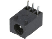 DC fatning - 3,5 x 1,3mm m. kontakt til printmont.