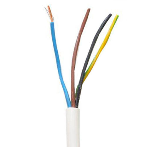 Plastkappeledning H05 vv-f 4G1,50 sort 50m