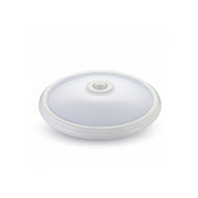 V-Tac 12W LED sensorlampe - Samsung LED chip, PIR sensor, IP20 indendørs, 230V, inkl. lyskilde - Erstatning for 60W - 5 års garanti