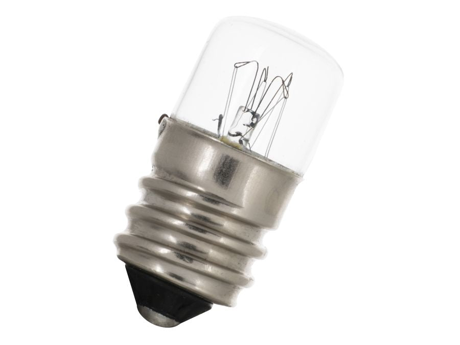 Rørlampe - 230V / 13mA / 3W, E14 sokkel (Ø13x30mm)