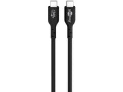USB-C 2.0 kabel - 2xhan - 5A (240W) - Sort (1m)