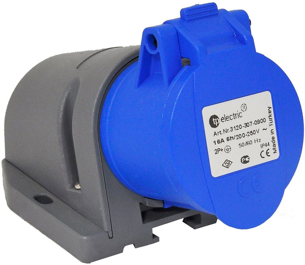 VÆGUDTAG 16A 2P+J 6H 230V