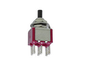 Trykkontakt - 2P ON-(ON), kabinetmont. (Ø7mm)