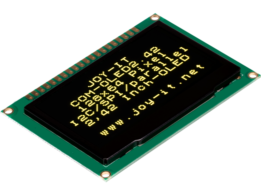 2.42" OLED Grafisk Display (I2C, SPI)