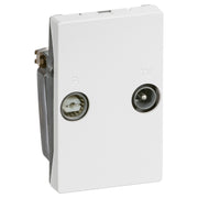 LK antenneudtag TV og R sløjfedåse TD212D - HV