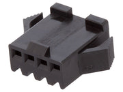 Ledning-til-ledning SM stikhus - 1x4pol hun (2,5mm)