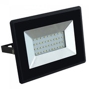30W LED projektør 3000K 2550Lm sort