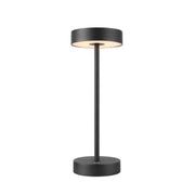 VINOLINA Bordlampe akku sort 5V 2,2W 130/130lm 2700/3000K IP54