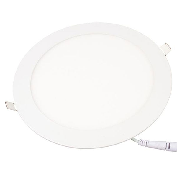 LED downlight Alisia 230V 18W 3000K IP44 - Rund, mat hvid