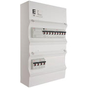 Færdigmonteret gruppetavle - HPFI - 1x16A 3P+N, 1x13A 3P+N, 1x13A 3P+N - Hvid