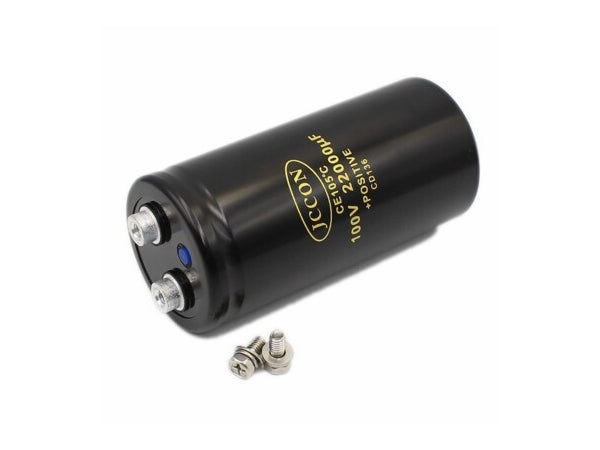 22000uF 100V Elektrolyt kondensator m. skrueterm. (105°C)