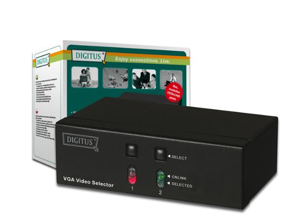 Digitus - VGA video switch 2 ind 1 ud