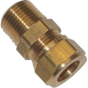 6 mm x 1/4" Kompression overgangsnippel Til kobberrør.