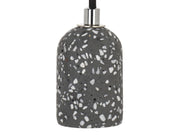 Stofledning m. E27 fatning - Terrazzo, Mørkegrå (1,5m)