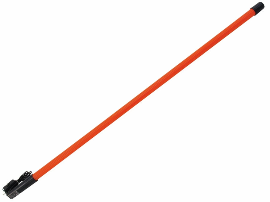 Fluorcerende neonrør - 36W, 134cm x Ø35mm ORANGE m. netstik