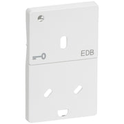 afd. stikk. med afb. og lampe for nøgle 2-p m/j