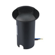 1W LED nedgravningsspot lys (12V) 6500K sort, IP67 - velegnet til udendørs belysning og haver.