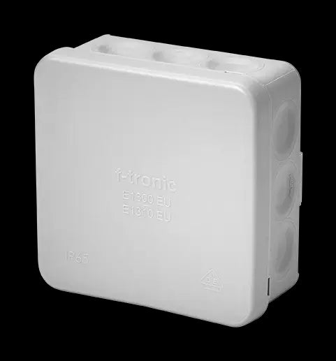 F-9 forgreningsdåse 85x85x37mm - grå