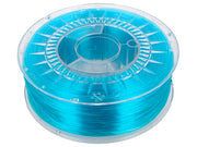 PETG filament - Ø1,75mm, Blå transparent, 1kg