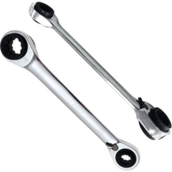 BaTo ringskraldenøgle 4-i-en, str. 10/13, 17/19 mm