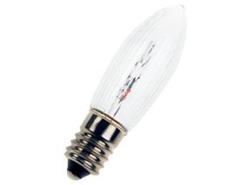 Julelampe - 23V / 130mA / 3W Kerte E10 sokkel (1 stk.)