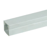 REHAU kanal 40/60 perlegrå m. skillespor - 2 meter