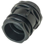 Vandtæt forskruning - PG16, IP68, Sort (Ø10-14mm)