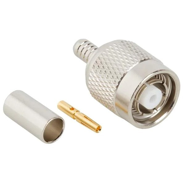 TNC-RP (revers) hun til RG58 kabel, Ø5mm (krimptype)