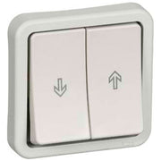 Opus 74 jalousiafbryder - lysegrå