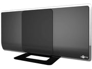 Aktiv indendørs DVB-T antenne - 13dBi forstærkning, Sort