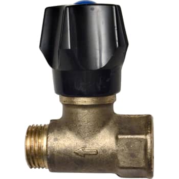 1/2" Stopventil med kontraventil