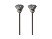 Topbørste rustfri, 2 stk.