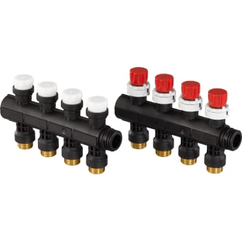 Uponor Vario PLUS GV-fordelerrørssæt LS 6X 3/4 Euro