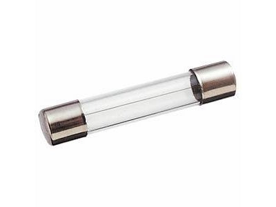 Finsikring, glas - 5x25mm 250V 0,63A Flink (RO55)