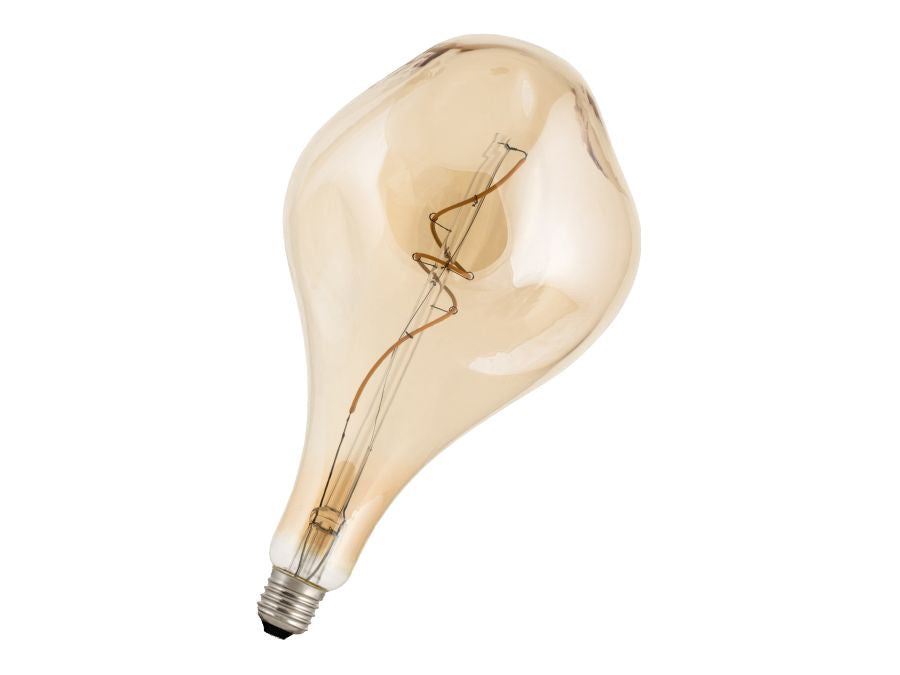 A165 LED "Big jenny" pære - 240V / 4W E27 (2200K), Gold