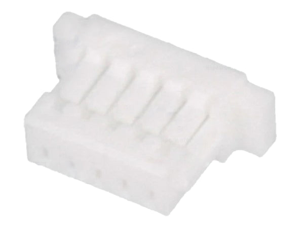 Ledning-til-print stikhus - JST SH, 1x5pol, 1mm benafst.