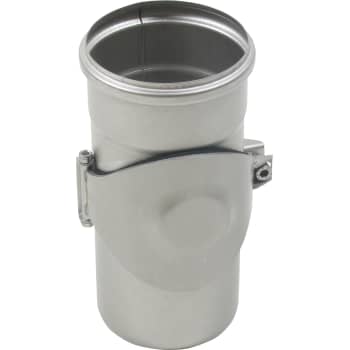 110 mm Rør med renseadgang rustfri AISI304/EN1.4301 BLÜCHER