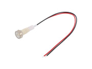 LED panel kontrollampe - 230V, Hvid (Ø10mm hul)