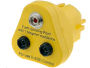 ESD jordstik m. sidejord - 1Mohm