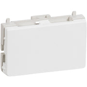 Fuga blænddæksel til 1½ modul ramme - hvid