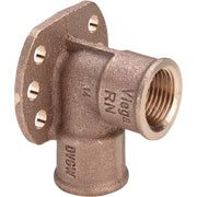 3/4" Rødgods Silicium Bronze gevindfittings vægfitting