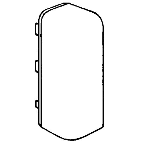 Endestykke højre f. 20051 perlehvid