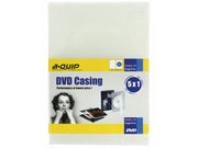 DVD moviebox - Enkelt, 7mm, Transparent (5 stk.)