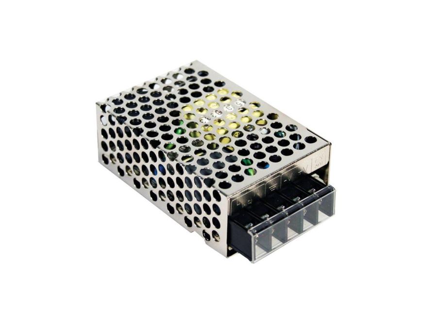 Strømforsyning til indbygning - 15VDC / 1,7A / 25,5W