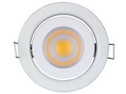 LED indbygningsspot - 230V / 5W, GU10 sokkel, Varm Hvid