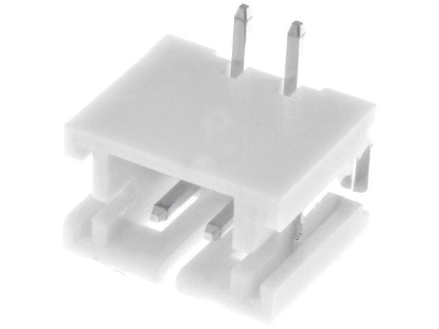 Ledning-til-print fatning - JST PH 2pol, 2mm benafst. (SMT)
