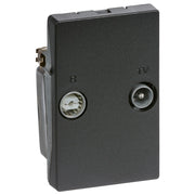 LK antenneudtag TV og R sløjfedåse TD212D - KG