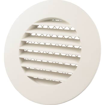 Vega-Flow rist til ventilator, mat hvid