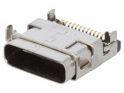 USB-C fatning til printmontage - USB 3.1, 1A (SMD)